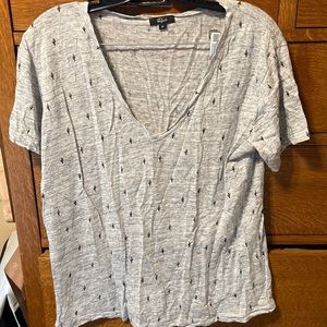 Rails Grey Cactus T-Shirt